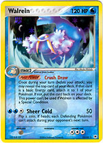 Walrein - 15/101 - Rare - Reverse Holo